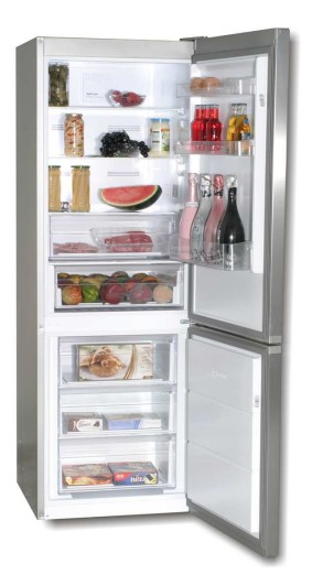 FRIGO COMBI ROMMER 1860X595X650 A++/E INOX 2